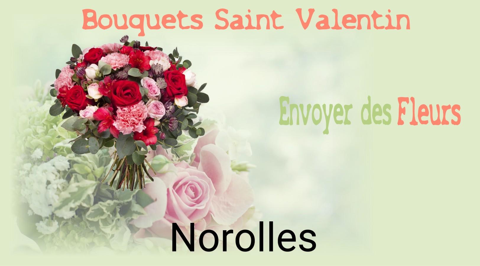 Roses de Saint-Valentin livrées à Norolles
